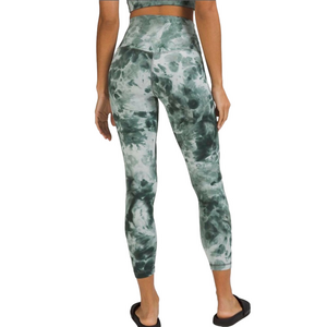 Lululemon 2022 Align High Rise Spruce Green 25” Leggings Size 8